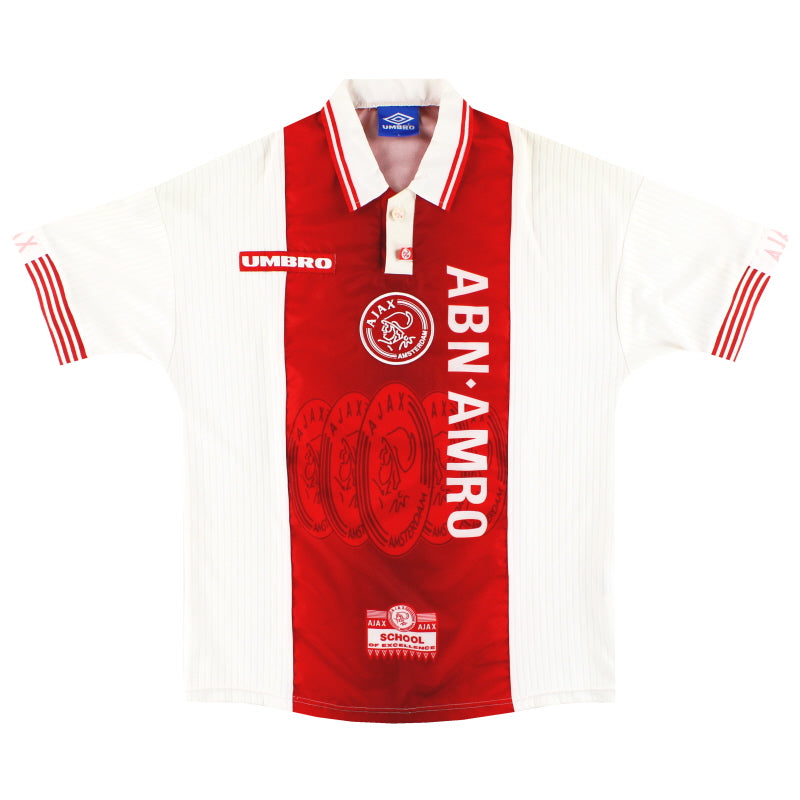 Maillot De Football Ajax 1996-1997 Vintage - Umbro Taille L - Occasion