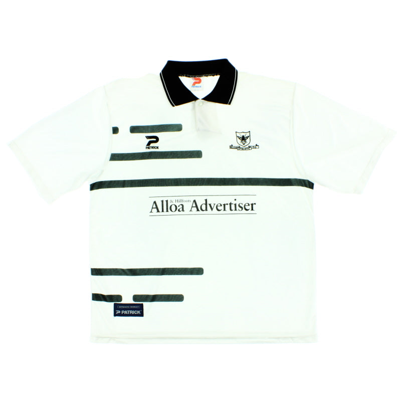 1997-98 Alloa Athletic Away Shirt XL Football Shirt