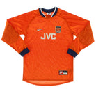 1997-98 Arsenal Goalkeeper Shirt L.Boys Football Shirt