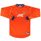 1997-98 Arsenal Nike Goalkeeper Shirt XL.Boys Football Shirt