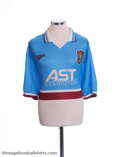 1997-98 Aston Villa Away Shirt L Football Shirt