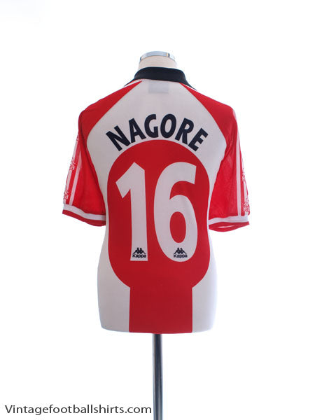 1997-98 Atletico Bilbao Centenary Home Shirt Nagore #16 *Mint* XL Football Shirt