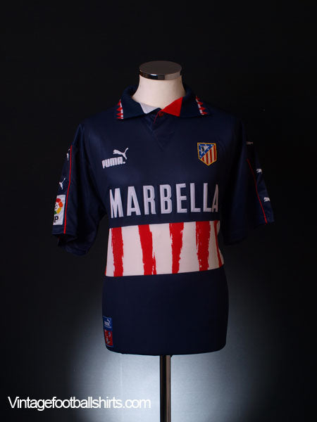 1997-98 Atletico Madrid Away Shirt *BNWT* L Football Shirt