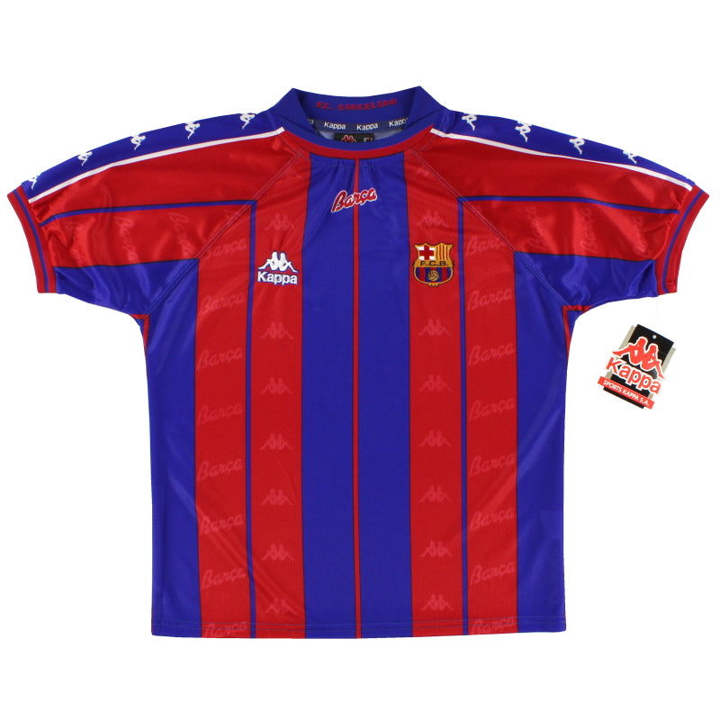 1997-98 Barcelona Home Shirt *BNIB* S Football Shirt