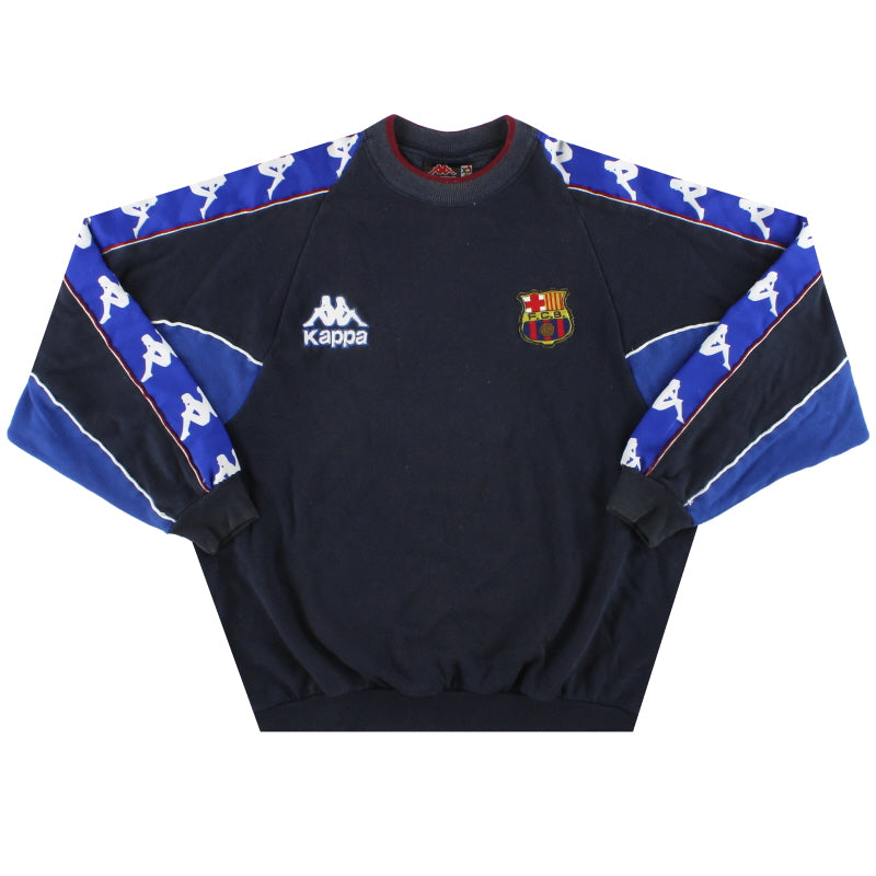 1997-98 Barcelona Kappa Sweatshirt XL.Boys Sweatshirt