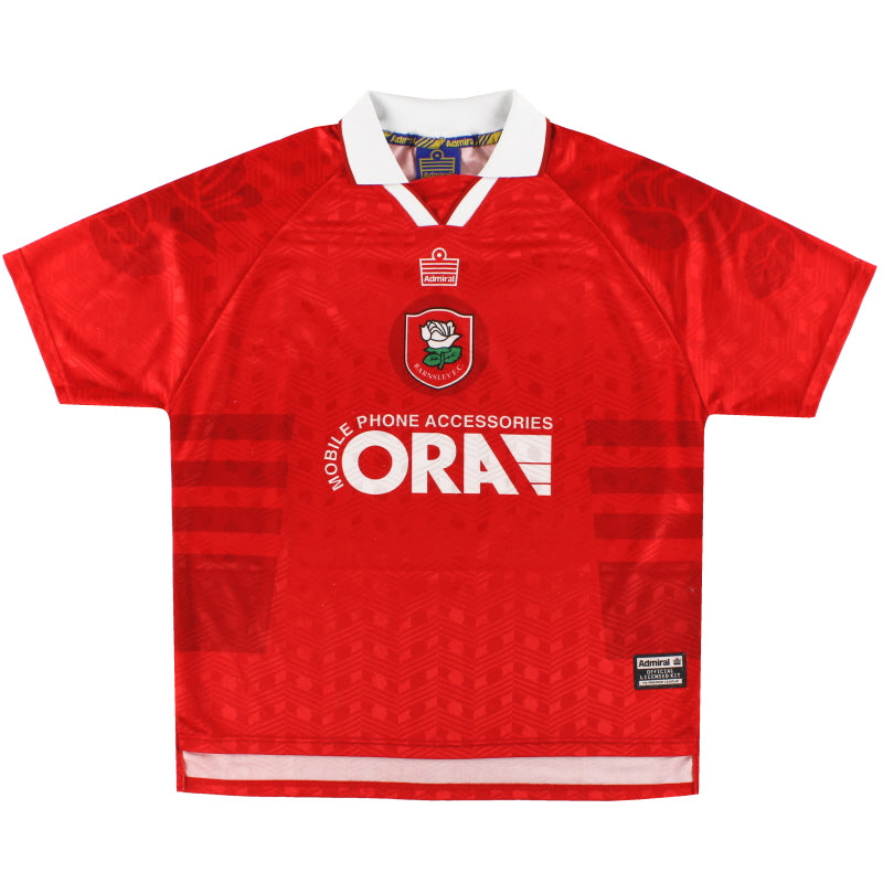 Short De Football Barnsley Admiral Vintage - Taille M Adulte - Blanc - Occasion Bon état