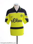 1997-98 Borussia Dortmund Home Shirt XL.Boys Football Shirt