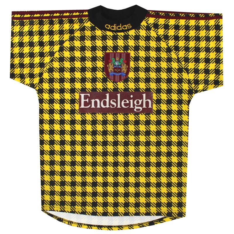 1997-98 Burnley adidas Goalkeeper Shirt S | Vintage Football Shirts