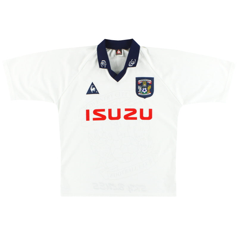 1997-98 Coventry Le Coq Sportif Away Shirt L Football Shirt