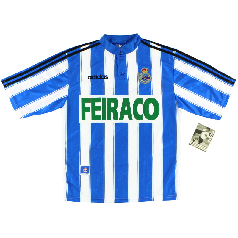 1997-98 Deportivo Home Shirt *BNIB* M Football Shirt