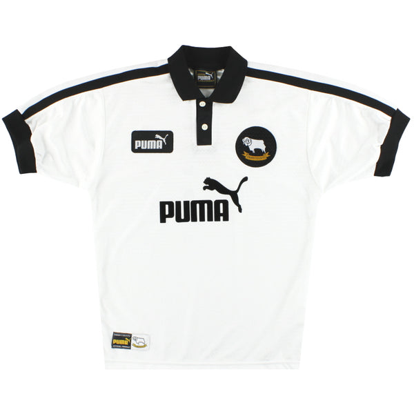 1997-98 Derby County Puma Home Shirt M | Vintage Football Shirts