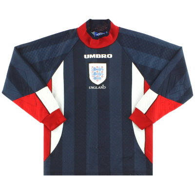 1997-98 England Umbro Goalkeeper Shirt Y | Vintage Football Shirts