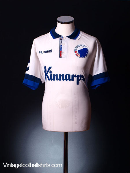 1997-98 FC Copenhagen Home Shirt L Football Shirt
