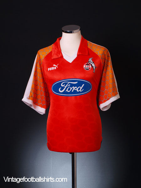 1997-98 FC Koln Home Shirt S Football Shirt