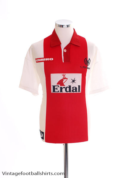 Maillot Vintage FSV Mayence - Lotto - Taille XL - Fußball Bundesliga 90's