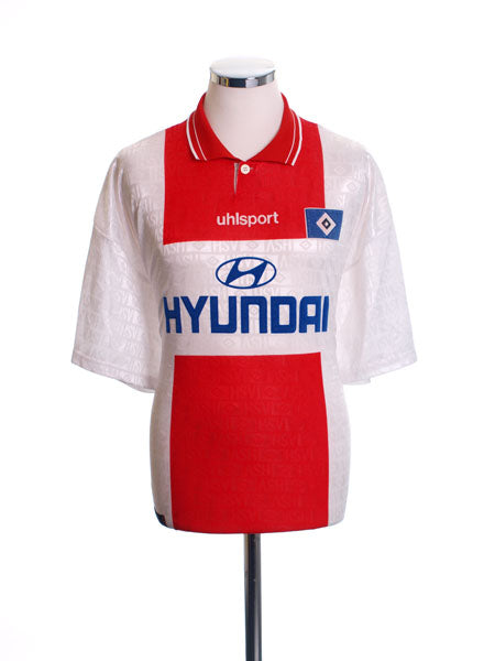 1997-98 Hamburg Home Shirt S Football Shirt