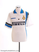 1997-98 Inter Milan Away Shirt L Football Shirt