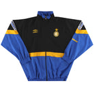 1997-98 Inter Milan Umbro Track Jacket *Mint* L Jacket