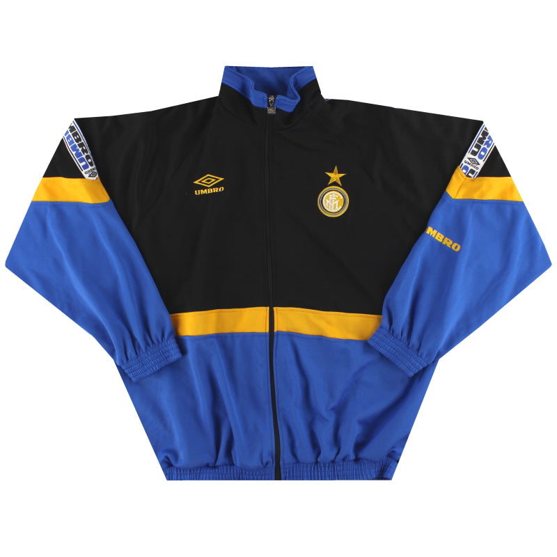 1997-98 Inter Milan Umbro Track Jacket *Mint* L Jacket