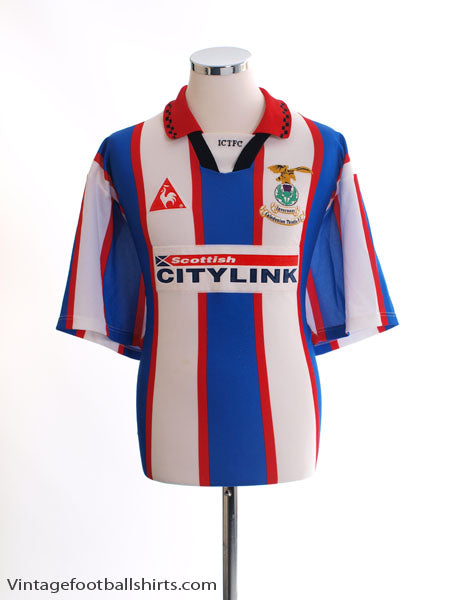 1997-98 Inverness Caledonian Thistle Home Shirt L Football Shirt