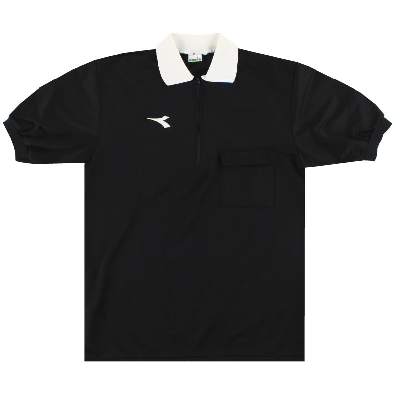 1997-98 Italy FIGC Diadora Referee Shirt L Football Shirt