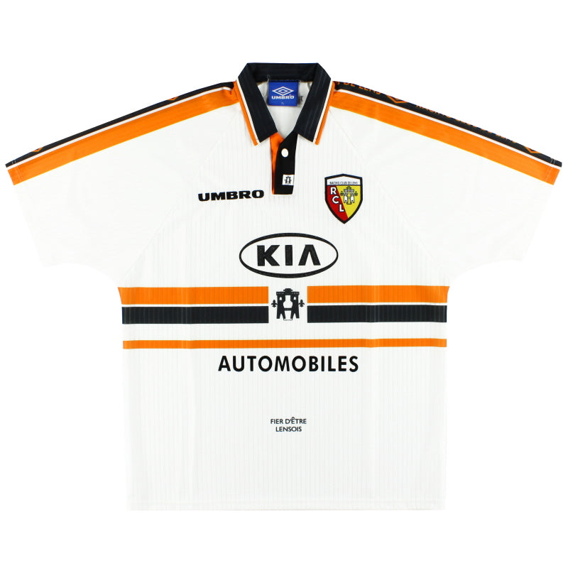 1997-98 Lens Umbro Away Shirt XL Football Shirt