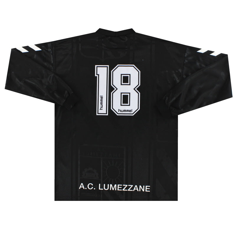 1997-98 Lumezzane Hummel Player Issue Third Shirt L/S #18 XL