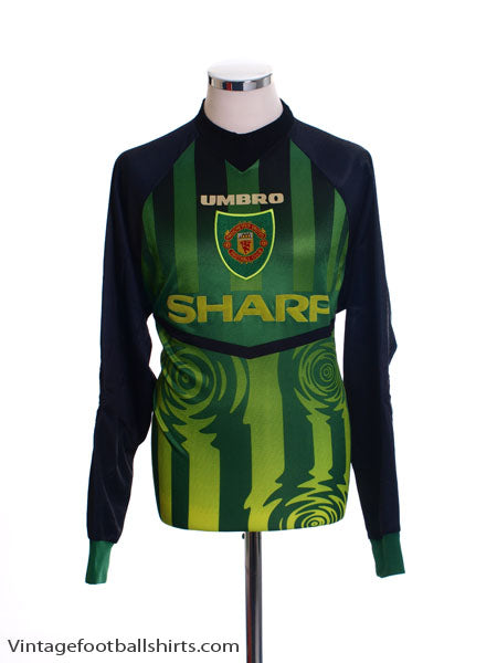 1997 98 Manchester United Goalkeeper Shirt Y