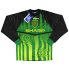 1997-98 Manchester United Umbro Goalkeeper Shirt *w/tags* M Football Shirt
