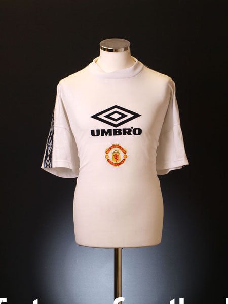 1997-98 Manchester United Umbro Training Shirt XL Training Shirt
