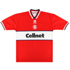 1997-98 Middlesbrough Errea Home Shirt XL Football Shirt