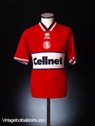 1997-98 Middlesbrough Home Shirt L Football Shirt