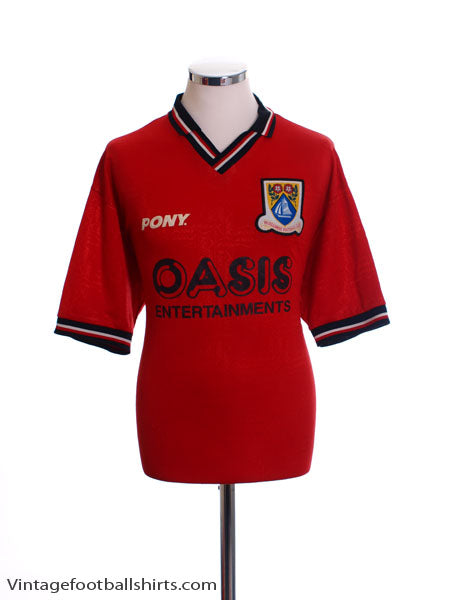 1997 98 Morecambe Home Shirt L