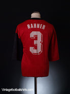 1997-98 Nurnberg Home Shirt Rahner #3 XXL Football Shirt