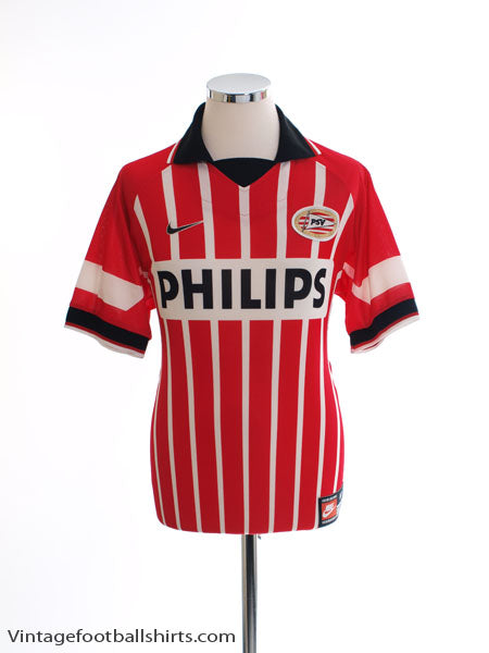 1997-98 PSV Home Shirt *Mint* M Football Shirt