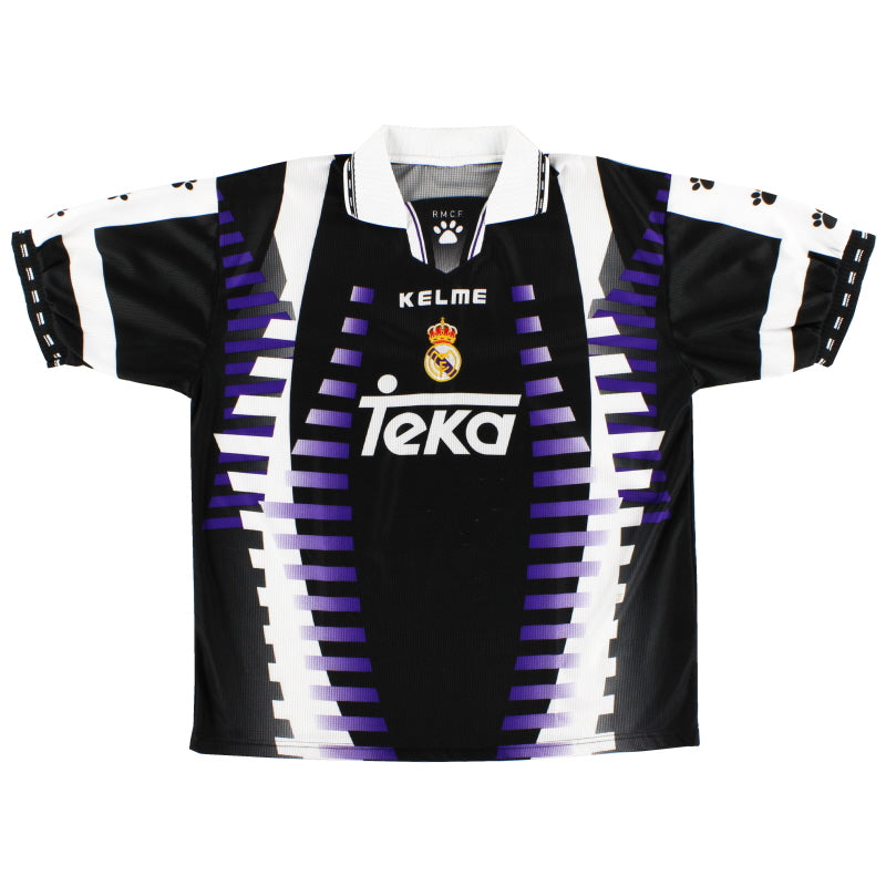 1997-98 Real Madrid Kelme Third Shirt M | Vintage Football Shirts
