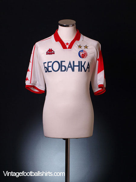 1997-98 Red Star Belgrade Away Shirt *BNWT* S Football Shirt