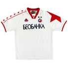 1997-98 Red Star Belgrade Kappa Away Shirt L Football Shirt
