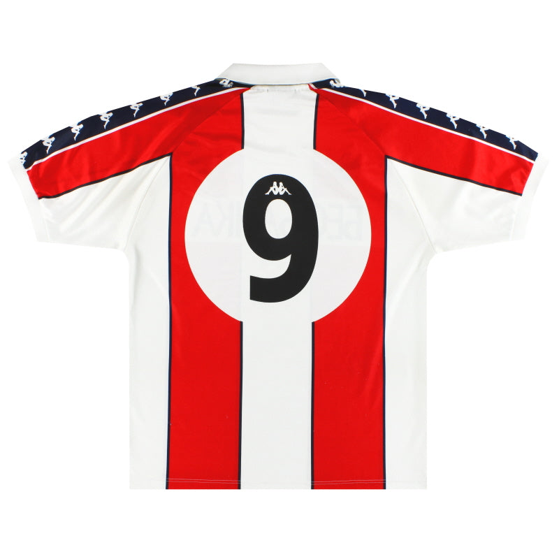 1997-98 Red Star Belgrade Kappa Home Shirt #9 XL | Vintage