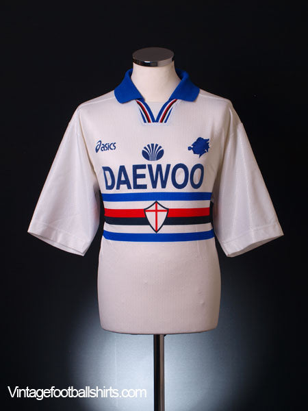 1997-98 Sampdoria Away Shirt XL Football Shirt