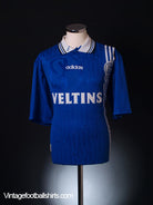 1997-98 Schalke Home Shirt M Football Shirt
