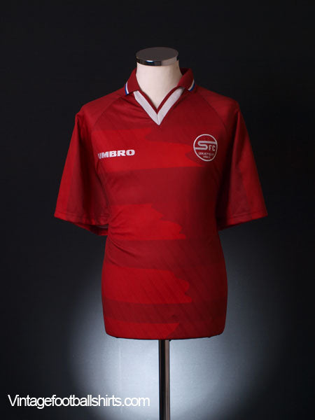 1997-98 Servette FC Home Shirt L Football Shirt