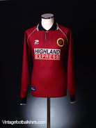1997-98 Stenhousemuir Home Shirt L/S M Football Shirt