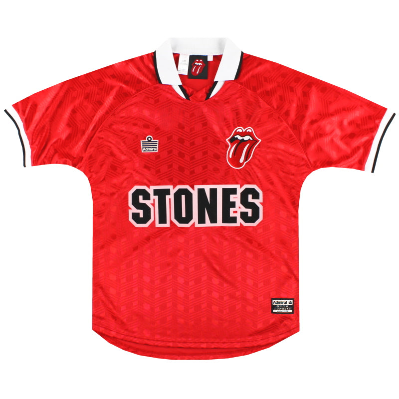 1997-98 The Rolling Stones Admiral Football Shirt M Football Shirt