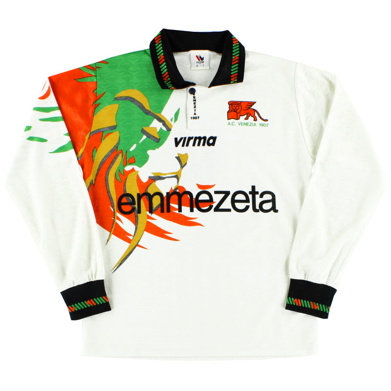 1997-98 Venezia Away Shirt #9 L/S S Football Shirt