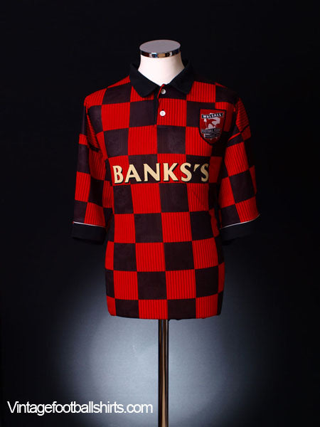 1997-98 Walsall Home Shirt XL Football Shirt