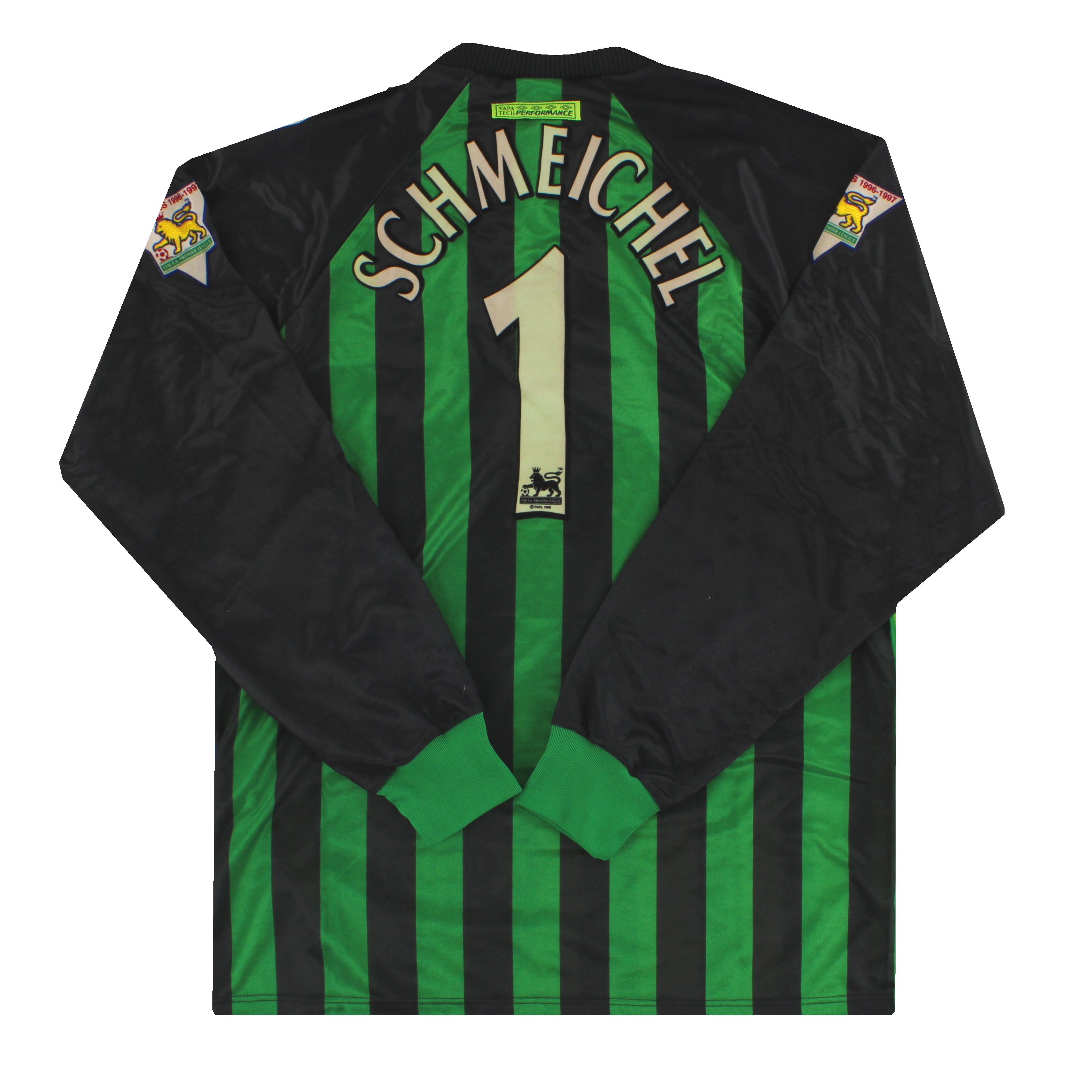 1997-98 Manchester United Umbro Goalkeeper Shirt Schmeichel #1