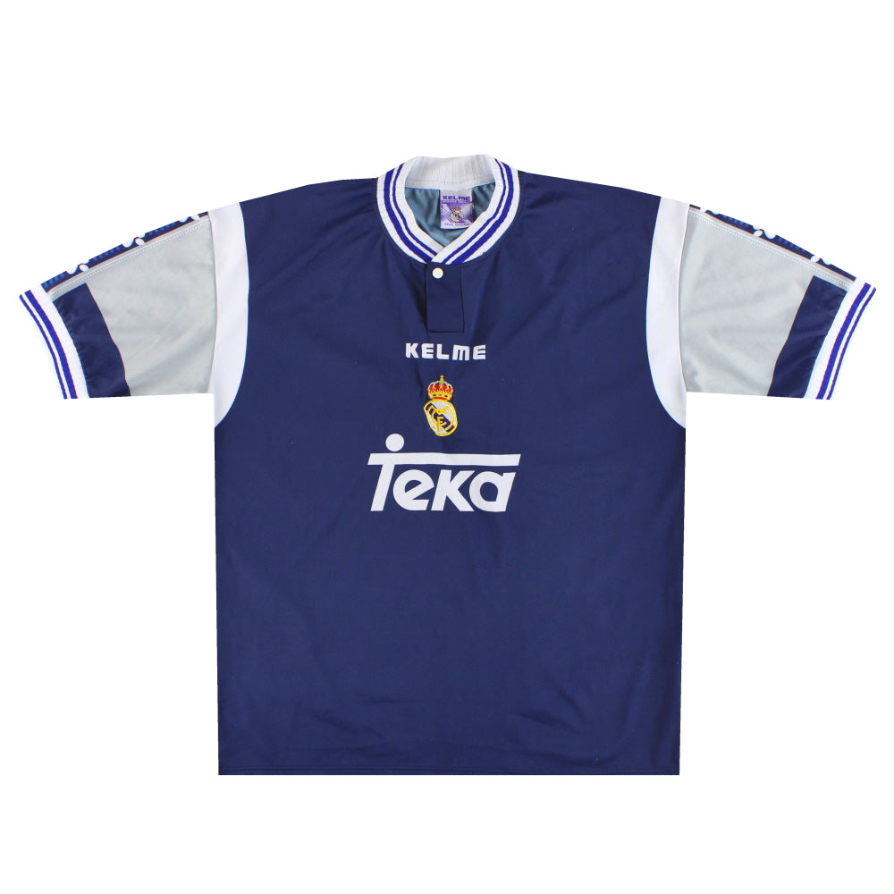 激レア！90s vintage レアルマドリード　ユニフォーム　KELME 1997-98 Real Madrid Kelme Training Shirt XL | Vintage Football Shirts