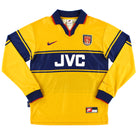 1997-99 Arsenal Away Shirt L/S XL Football Shirt