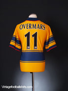 1997-99 Arsenal Away Shirt Overmars #11 L.Boys Football Shirt